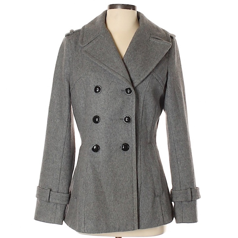 Express Wool Peacoat Jacket